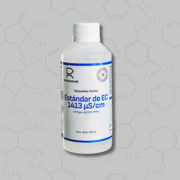 Estándar de EC 1413 µS/cm
